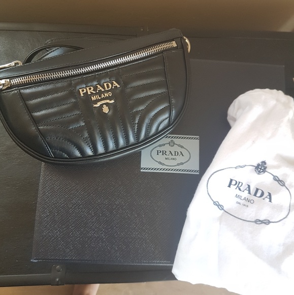 prada diagramme belt bag